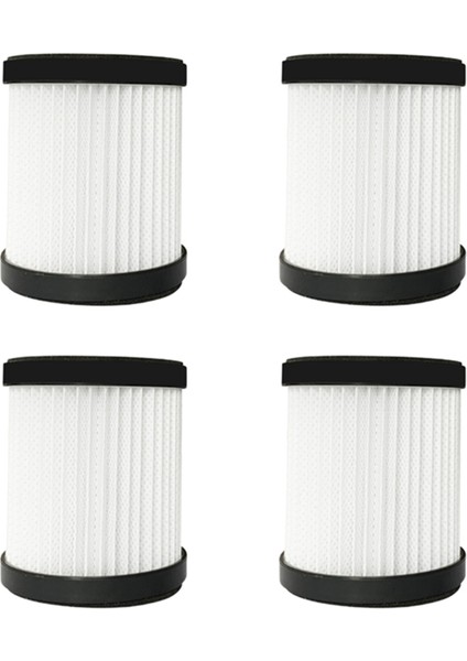 XL-618A Hepa Filtre Akülü Vakum Aksesuarları Için 4 Adet Yedek Parçalar Yüksek Yoğunluklu Hepa (Yurt Dışından)