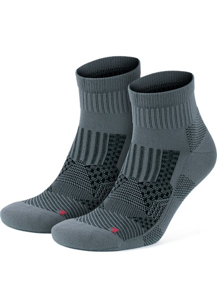 2'li Tabanaltı Havlulu Dikişsiz Erkek Kadın Atletik Koşu Yürüyüş Egzersiz Aktivite Çorabı 3594