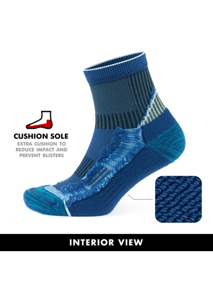 2'li Taban Altı Havlulu Dikişsiz Unisex Atletik Fit Koşu Yürüyüş Egzersiz Aktivite Spor Çorabı 3593 fiyatları