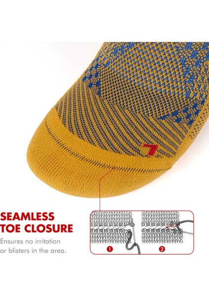 2'li Tabanaltı Havlulu Dikişsiz Erkek Kadın Atletik Koşu Yürüyüş Egzersiz Aktivite Çorabı 3594 indirimleri