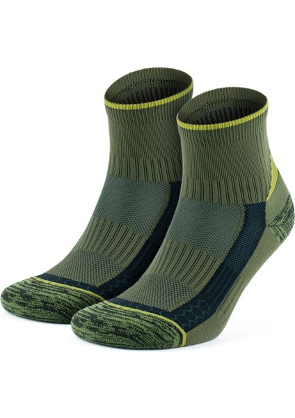 2'li Taban Altı Havlulu Dikişsiz Unisex Atletik Fit Koşu Yürüyüş Egzersiz Aktivite Spor Çorabı 3593