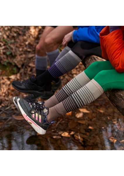 Bambu Renkli Dikişsiz Diz Boyu 15-20 mm Hg Basınçlı Kompresyon Çorap 3590 fırsatları