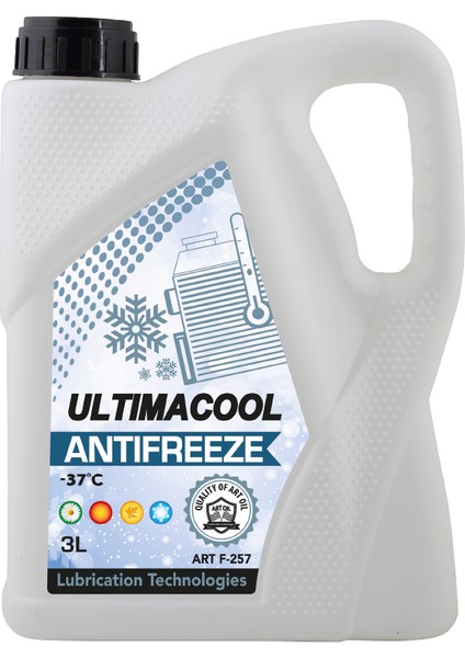 Mavi Antifriz (-37 C) Blue Antıfreeze (3lt)