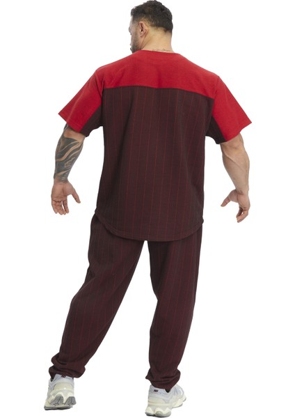 Erkek Oversize Kalın Kumaş Pamuklu T-Shirt Big Sam 3370 fırsatları