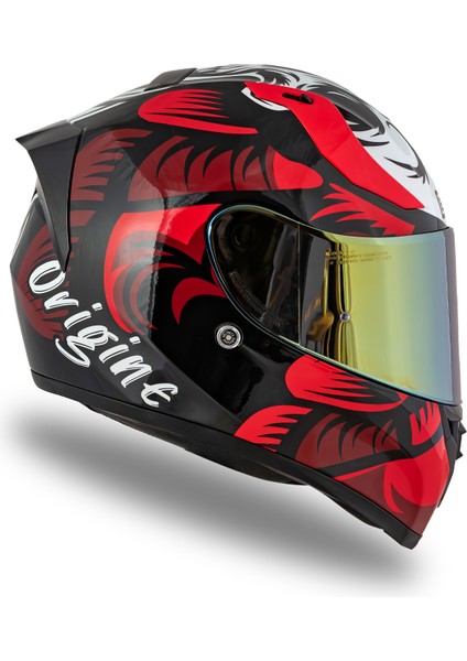 Strada Hardcore Siyah-Kırmızı-Beyaz ( Güneş Vizörlü ) modelleri