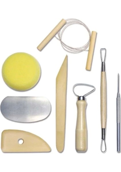 Seramik Başlangıç Seti 8 Parça (Pottery Tool Kıt) fiyatları