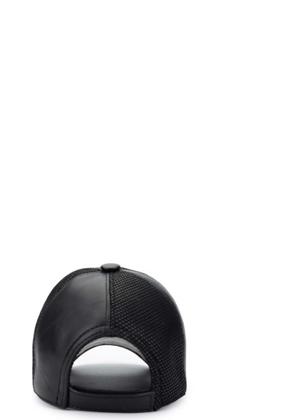 Erkek Deri Siyah Beyzbol Şapka 524 1130 Spk Y25 Sıyah Dr/bsk fırsatları