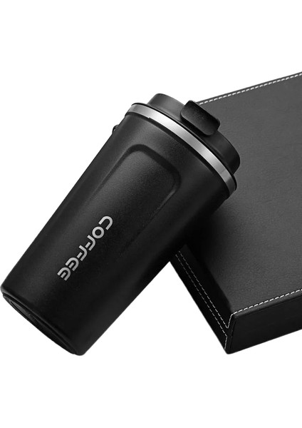 510ML Paslanmaz Çelik Kahve Kupası Seyahat Termal Kupa Sızdırmaz Termos Şişe Çay Kahve Kupası Ofis Iş Stili Termos (Yurt Dışından)