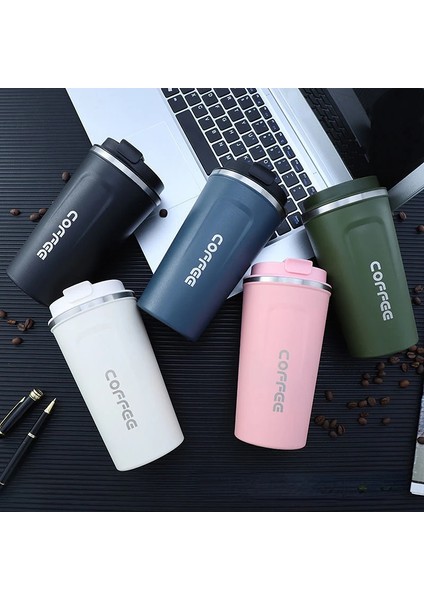 510ML Paslanmaz Çelik Kahve Kupası Seyahat Termal Kupa Sızdırmaz Termos Şişe Çay Kahve Kupası Ofis Iş Stili Termos (Yurt Dışından) fiyatları