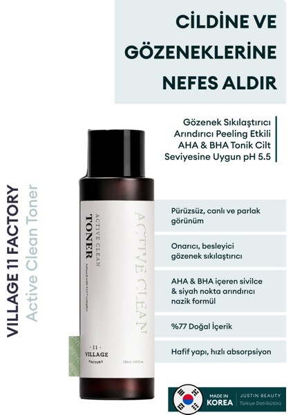 11 Factory Active Clean Toner