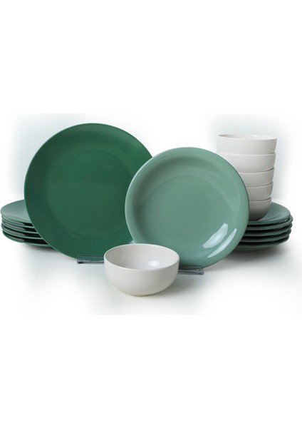 Green Mix Yemek Takımı 18 Parça 6 Kişilik 031-303-308