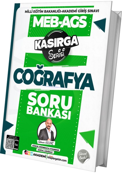 2025 Meb-Ags Kasırga Serisi Coğrafya Tamamı Dijital Çözümlü Soru Bankası