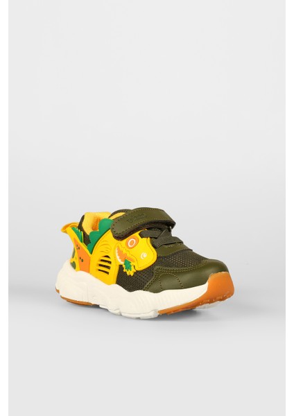 Tuna Baskılı Erkek Okul Öncesi Haki Spor Ayakkabı modelleri