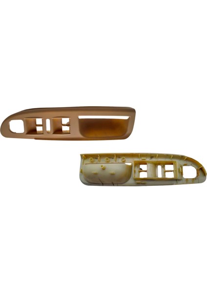 Cam Düğme Çerçevesi Ön Dörtlü Krem - 3C186717123T Wisco - Volkswagen Passat B6 05-11 Uyumlu
