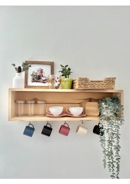 Çam Ağacından Pinterest Kahve Fincan Askılığı, Mutfak Dekor, Kahve Köşesi, Baharatlık modelleri