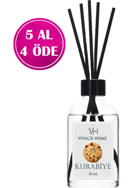 Kurabiye Çubuklu Oda Kokusu 50 ml