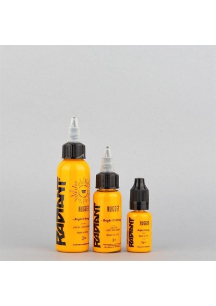 Nugget - Radiant Tattoo Dövme Boyası - 1OZ/30ML