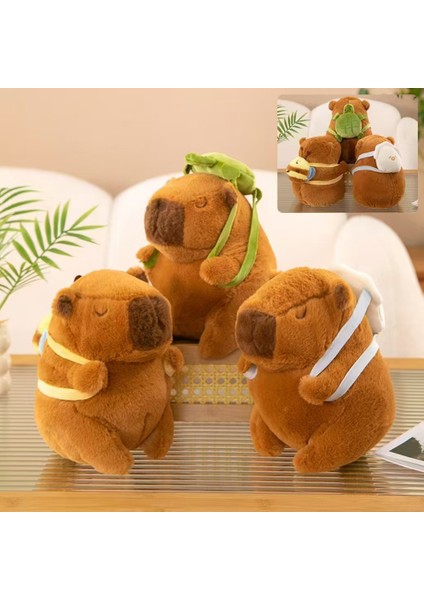 Kapibara Peluş Oyuncak Sekiz Inçlik Kapma Makinesi Bebek Bebek Düğün Atma Bezi Bebek Aktivite Küçük Hediye (Yurt Dışından)