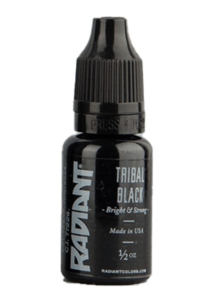 Tribal Black - Radiant Tattoo Dövme Boyası - 0,5OZ/15ML