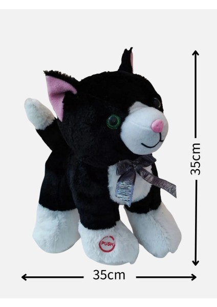 Peluş Sesli Kedi - 35CM fiyatları