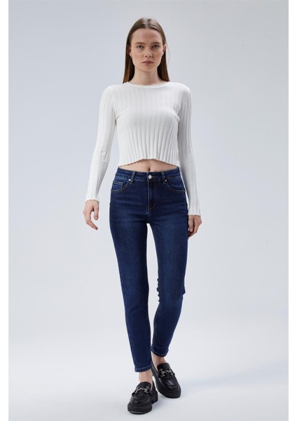 Jean Yüksek Bel Pant