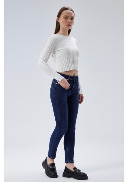 Jean Yüksek Bel Pant fiyatları