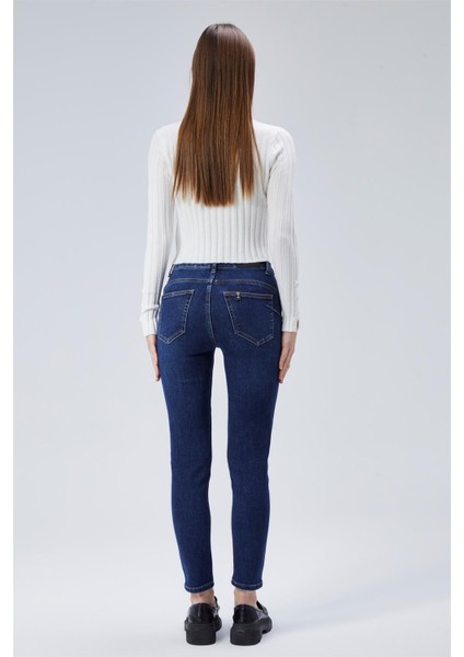 Jean Yüksek Bel Pant fırsatları