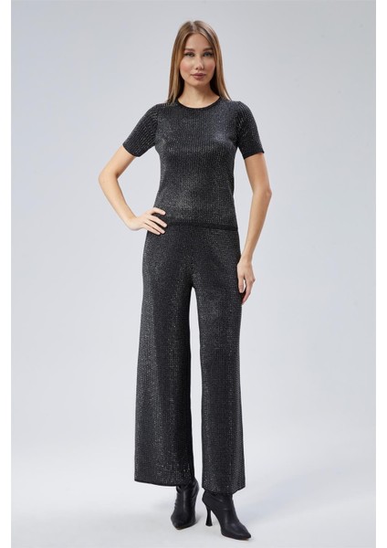 Twinset Bluz Pantolon Taşlı