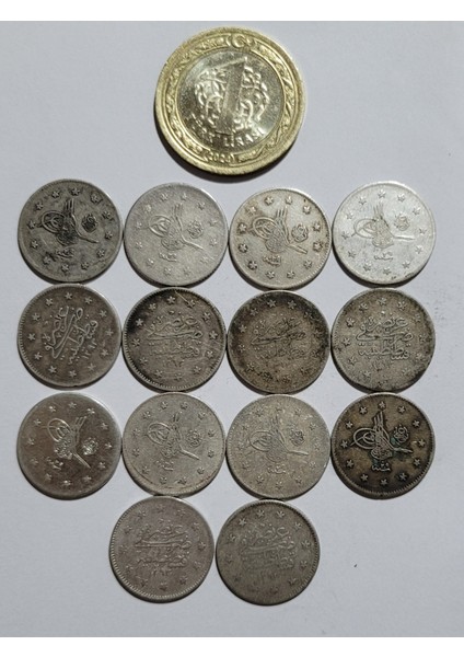 II. Abdülhamid, 2 Kuruş 1293/29 (1904) Çt/ççt Eski Madeni Gümüş Para fırsatları