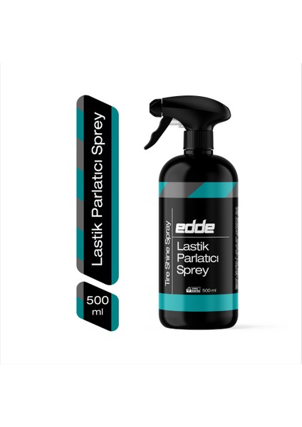 Araba Araç Oto Lastik Parlatıcı Temizleyici Sıvı Lastik Temizleme 500 Ml Oto Detailing