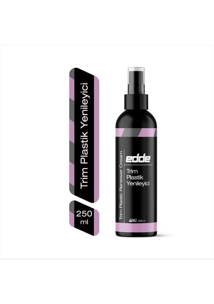 Araba Araç Oto Trim Plastik Aksam Yenileyici Onarıcı Krem Plastik Yenileme Kremi 250 ml Detailing