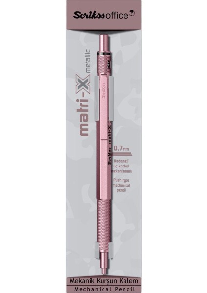 Matrı-X Versatil 0,7 Açık Pembe