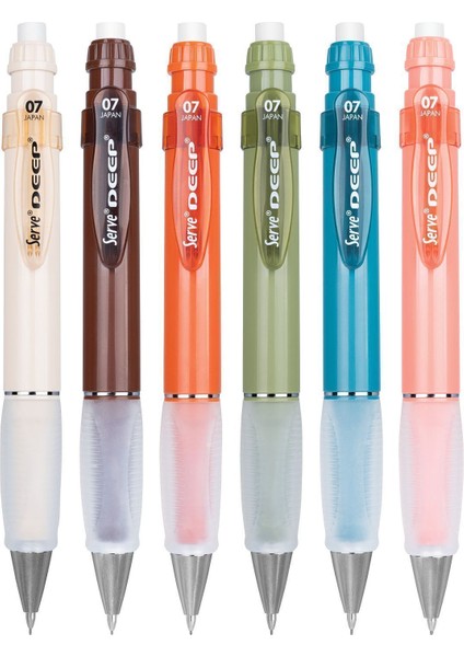 Deep Uçlu Kalem Toprak Tonları 0.7mm 6'lı Set