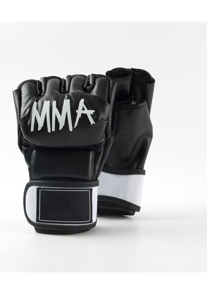 Genç Yarım Parmak Eldiven, Mma Eldiven, Siyah (Yurt Dışından)