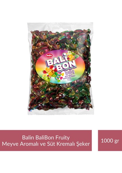 Balibon Fruity Meyve Aromalı Dolgulu Şeker 1000 gr x 3 Adet fiyatları