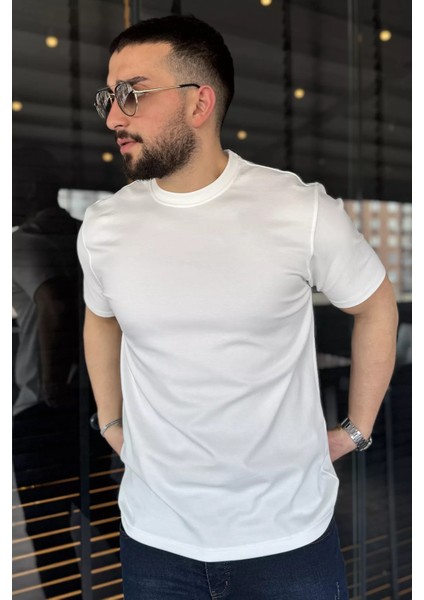 Erkek Bisiklet Yaka Basic Tişört P-00015025 fiyatları