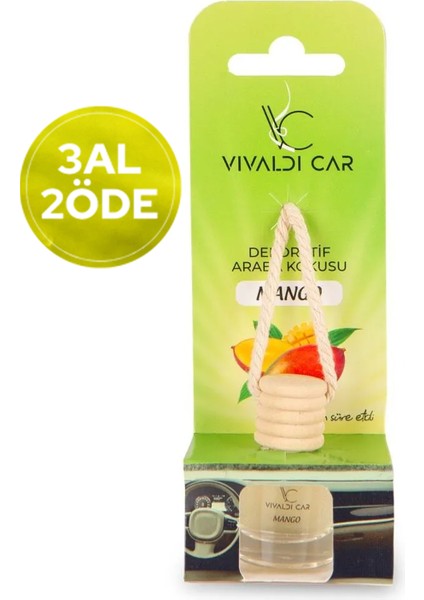 Mango Kokulu Oto Kokusu Ipli Asma Araba Kokusu 8ml