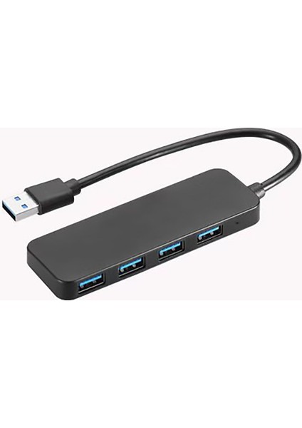 Usb3.0 Hub, Bir Nokta ve Dört Nokta, Siyah (Yurt Dışından)