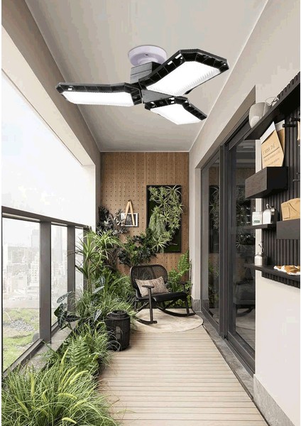 Garaj Işığı, 45W, Garaj, Atölye, Çatı Katı Için 3 Ayarlanabilir Panelli, (Yurt Dışından)