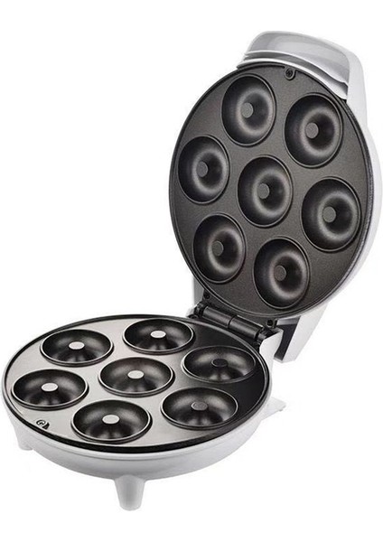 Elektrikli Yapışmaz Yüzey Donut Makinesi, Beyaz (Yurt Dışından)