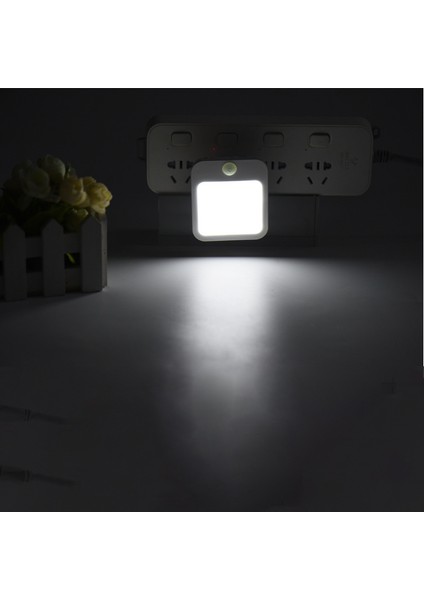 Sınır Ötesi Yeni Indüksiyon Işığı Olmadan Karartma Gece Lambası Plug-In Kızılötesi Indüksiyon Lambası Insan Kızılötesi Spot (Yurt Dışından)