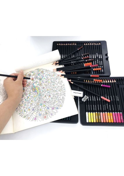 Mars STORE172 Renkli Kalem, Yetişkinler Için Boyama Kitabı, Çocuklar ve Gençler Için Yeni Başlar (Yurt Dışından) fırsatları