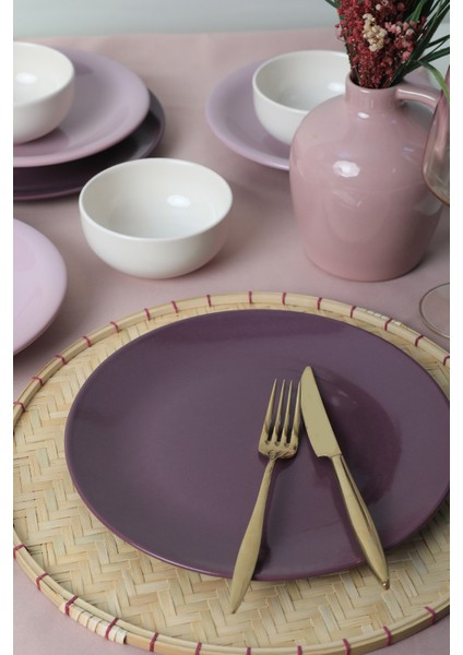 Purple Mix Yemek Takımı 18 Parça 6 Kişilik 031-451-498 fiyatları