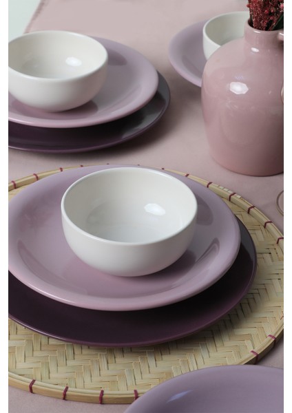 Purple Mix Yemek Takımı 18 Parça 6 Kişilik 031-451-498 modelleri