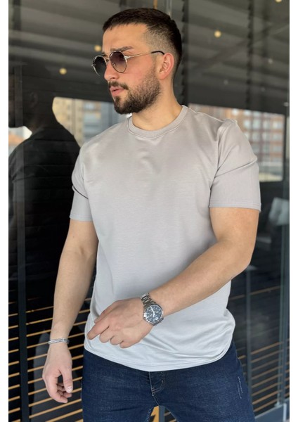 Erkek Bisiklet Yaka Basic Tişört P-00015025 fiyatları