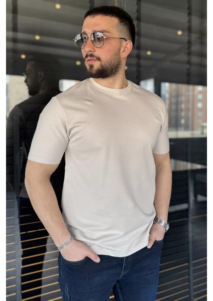 Erkek Bisiklet Yaka Basic Tişört P-00015025 fiyatları