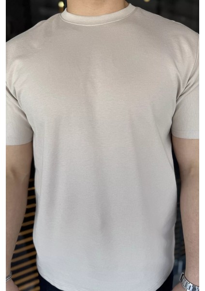 Erkek Bisiklet Yaka Basic Tişört P-00015025 fırsatları