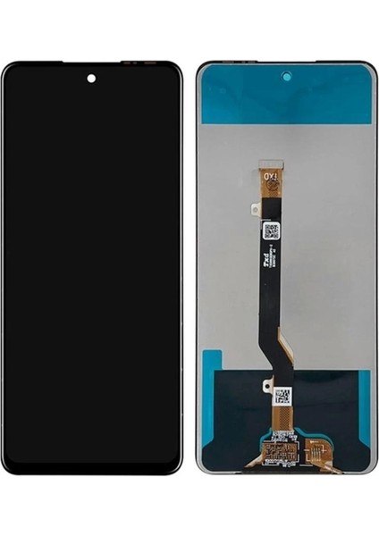 Tecno Pova 3 LCD Ekran Dokunmatik Çıtasız Siyah