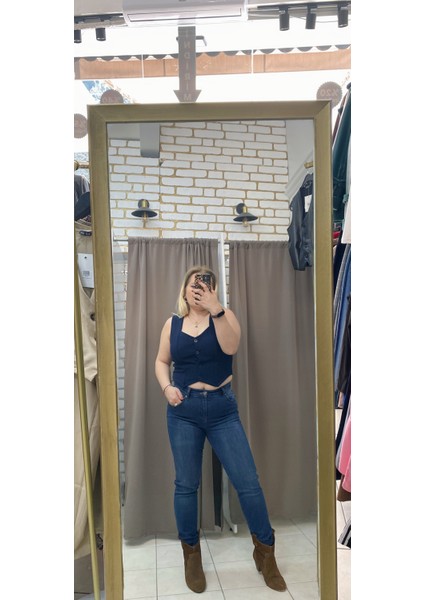 Likralı Kot Pantolon
