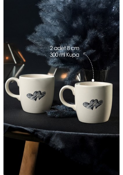 Amour Bulut Kupa 8 Cm 2 Adet